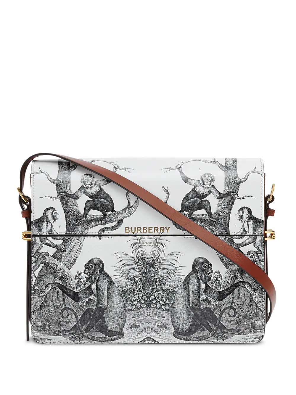 Burberry monkey print 2025 bag
