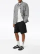 Image 2 of Burberry Icon Stripe detail tailored short