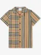 الصورة 1 من Burberry Kids قميص كاروهات بتوقيع