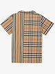 Burberry Kids قميص كاروهات بتوقيع
