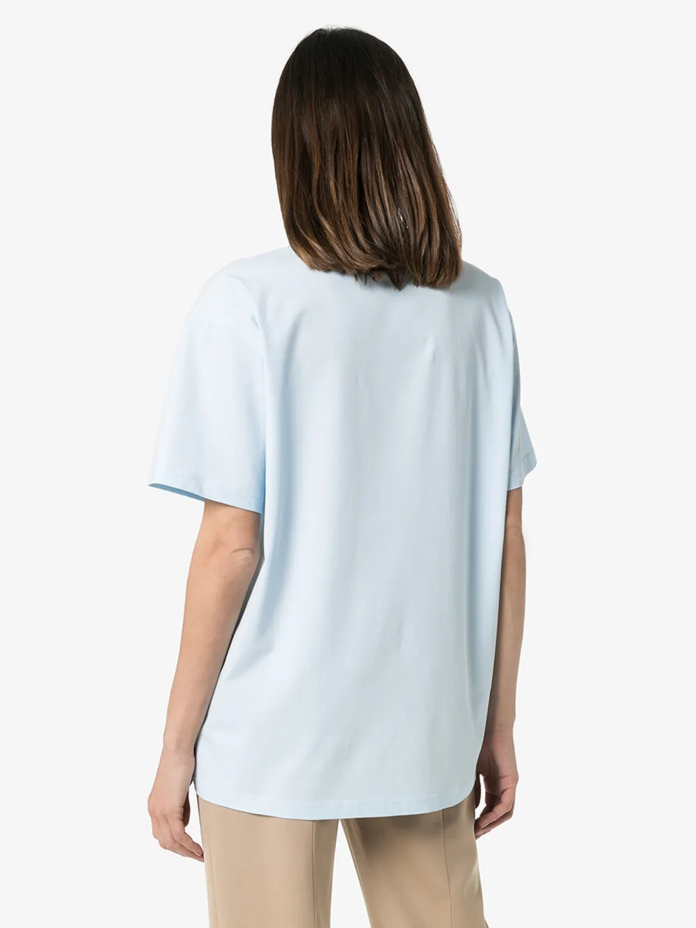 BURBERRY BURBERRY LOGO PRINT COTTON T-SHIRT,802647515111664