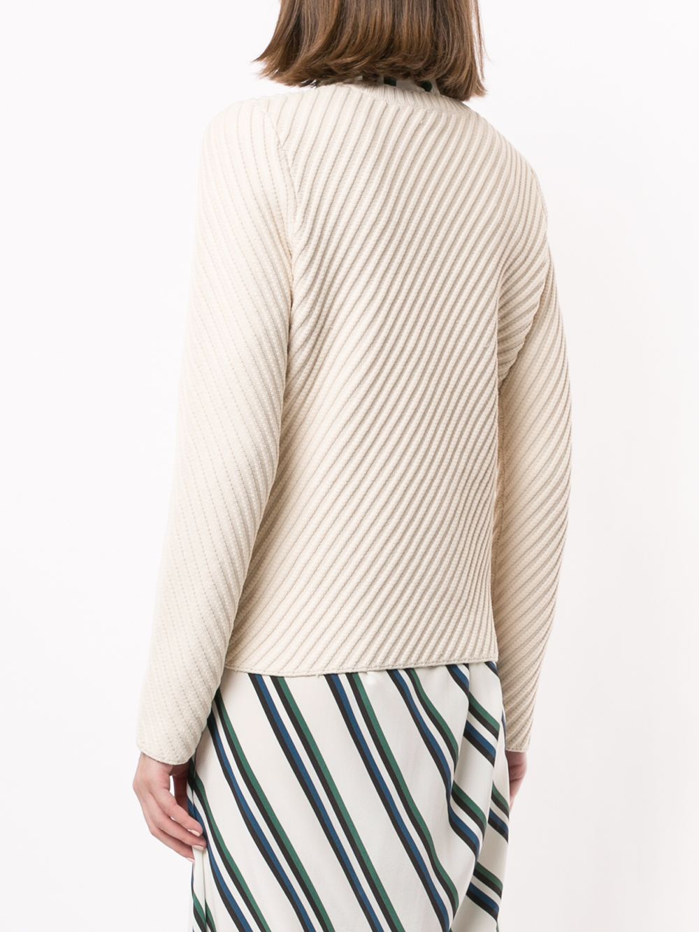 фото Des prés ribbed crew-neck jumper