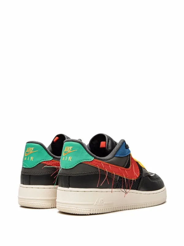 Air force 1 low black history 2024 month men's shoe