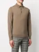 Ermenegildo Zegna long-sleeved knitted polo shirt