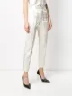Saint Laurent crinkle-effect tailored trousers