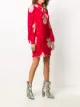 GANNI floral georgette mini dress