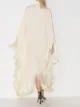 Taller Marmo Mrs Ross fringed maxi dress
