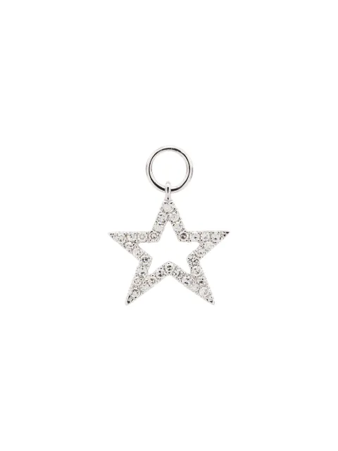 Roxanne First 14kt white gold star charm