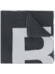 Image 1 of Isabel Marant Loli logo-print blanket scarf