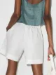 Asceno Zurich linen shorts