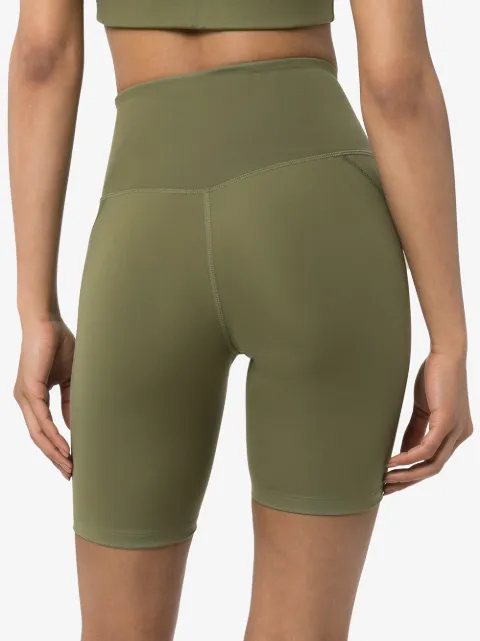 green bike shorts