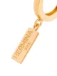 Hermina Athens Delian huggie charm earrings