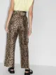 GANNI leopard print trousers
