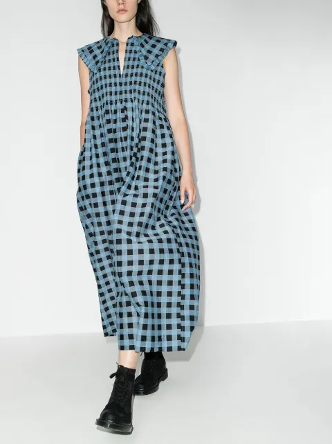 Ganni collar dress Clearance