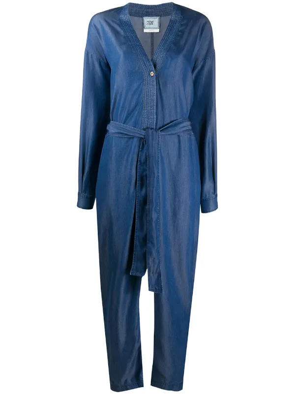 express blue jumpsuit