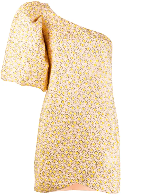 floral brocade dress