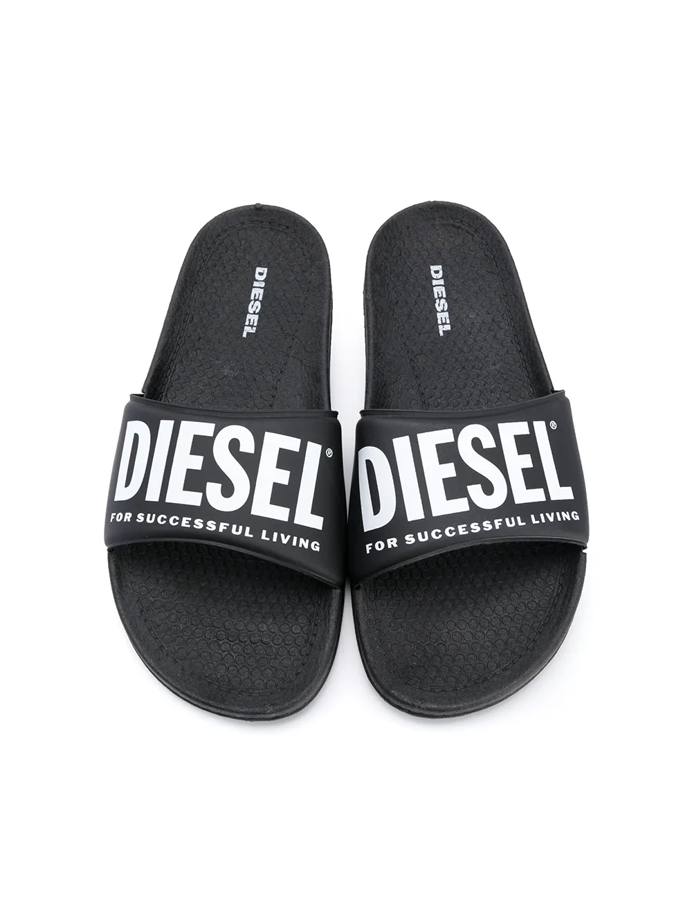 фото Diesel kids шлепанцы с логотипом