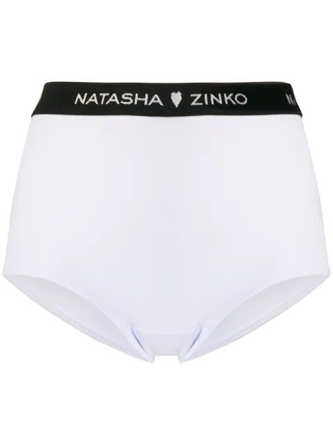 Natasha Zinko logo waistband briefs