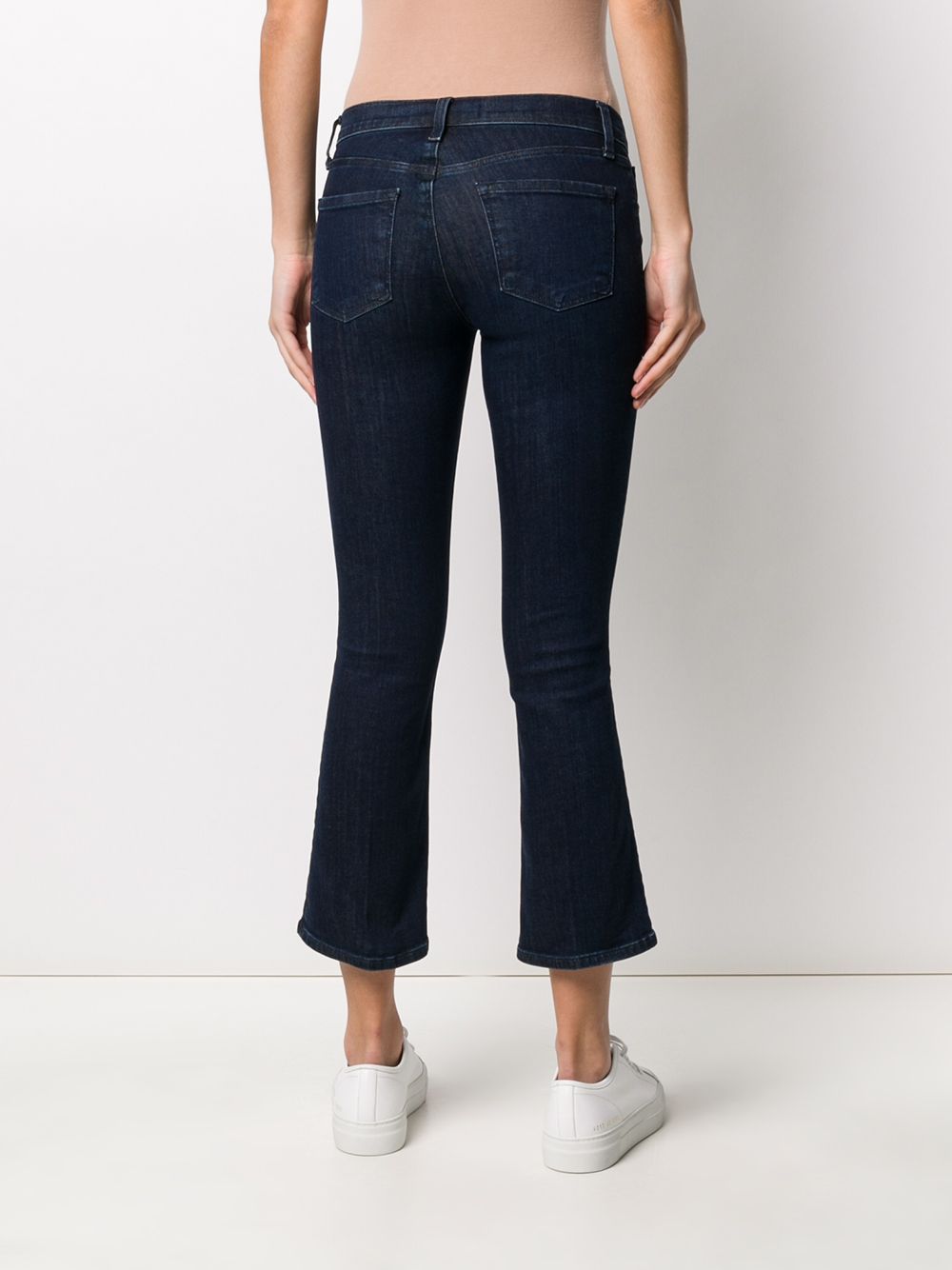 фото J brand укороченные расклешенные джинсы