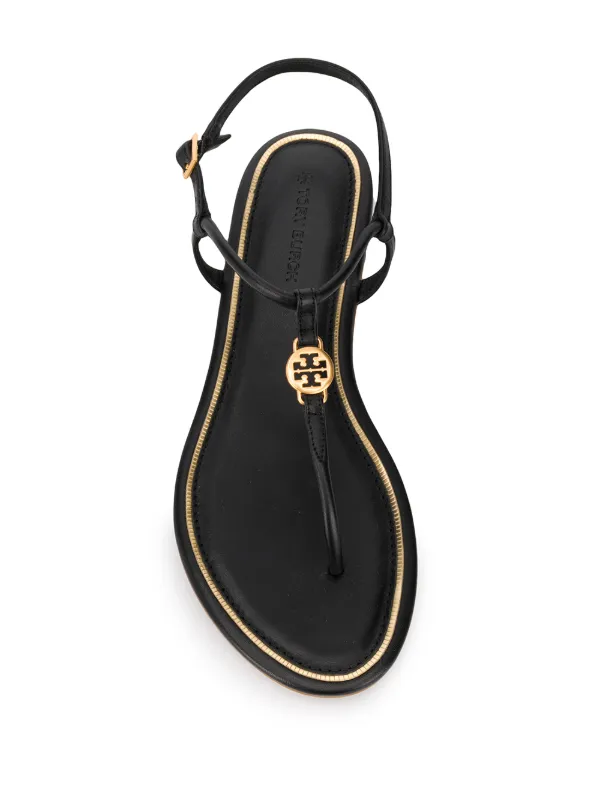 tory burch logo sandals