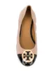 Tory Burch logo plaque 30mm leather ballerina shoes