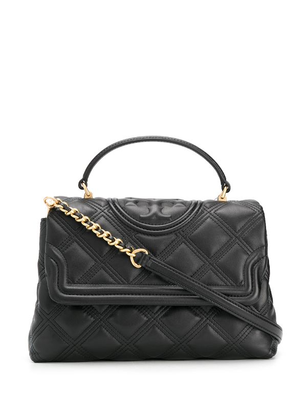 tory burch black tote bag