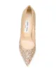 Jimmy Choo Anouk 125mm glitter pumps