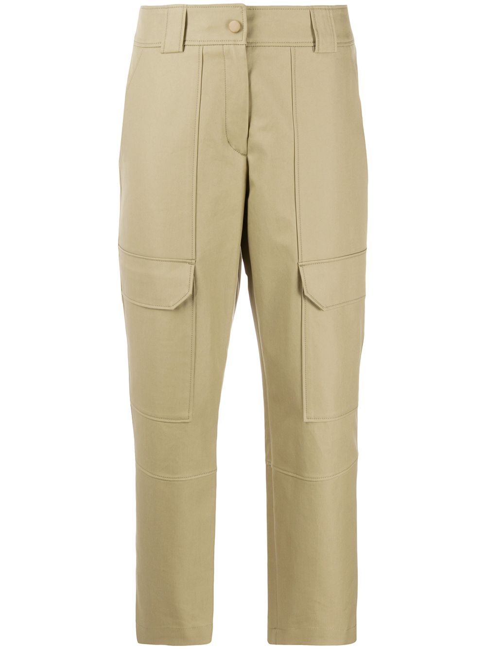 фото Yves salomon cropped cargo trousers