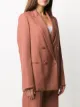 Yves Salomon blazer con doble botonadura