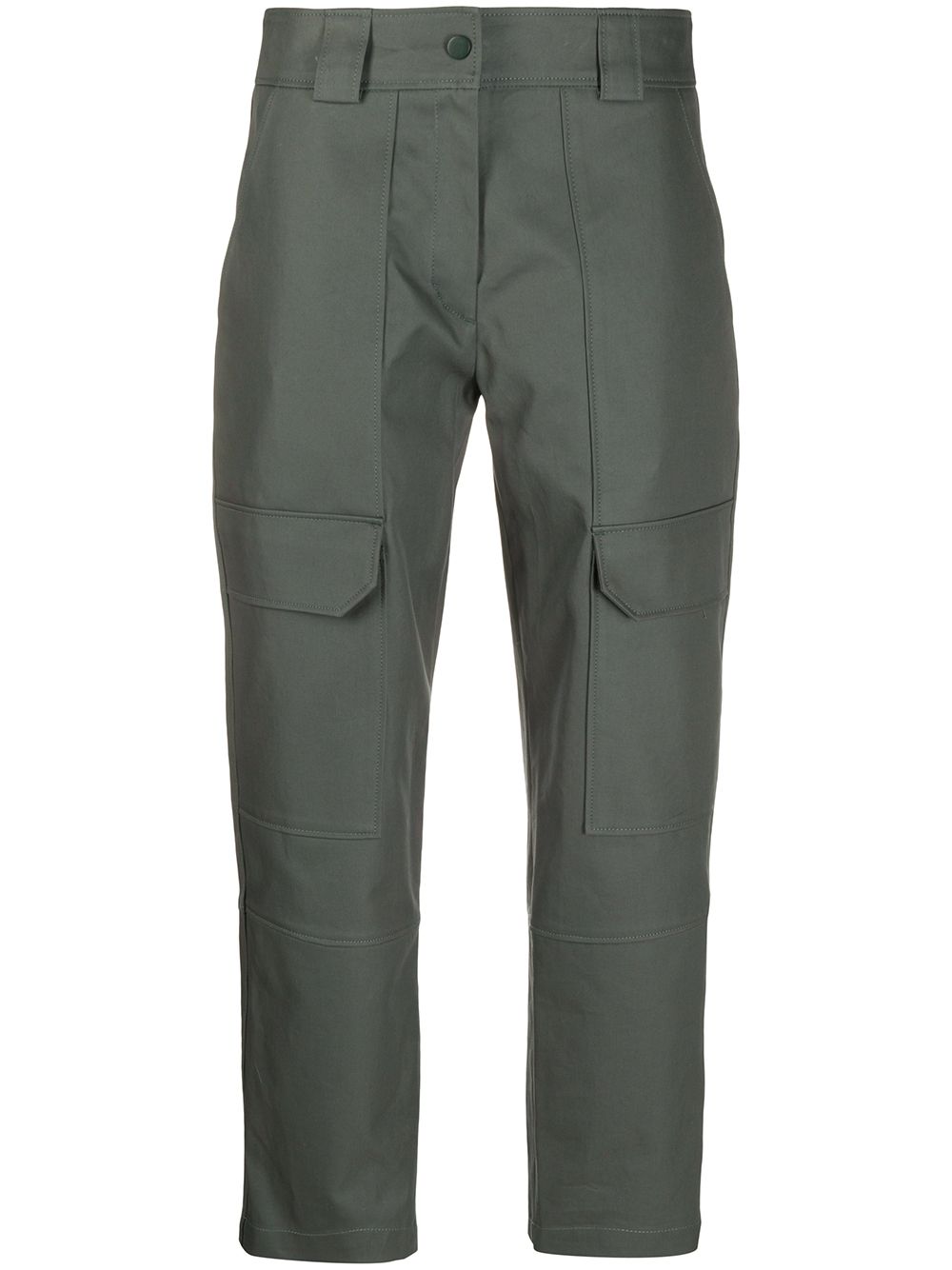 фото Yves salomon cropped cargo trousers