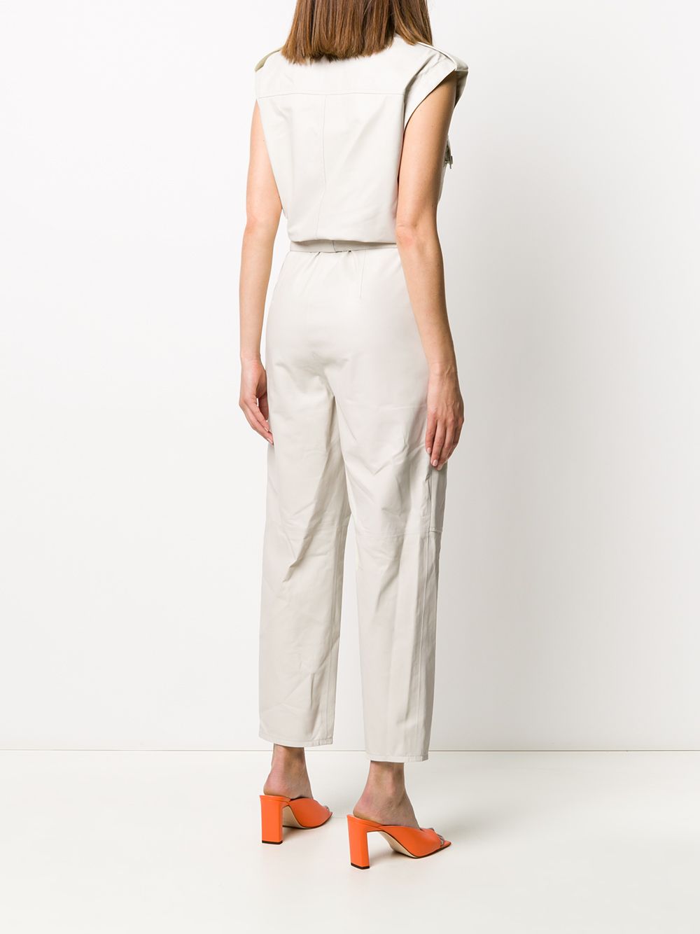 фото Yves salomon waist-tied jumpsuit