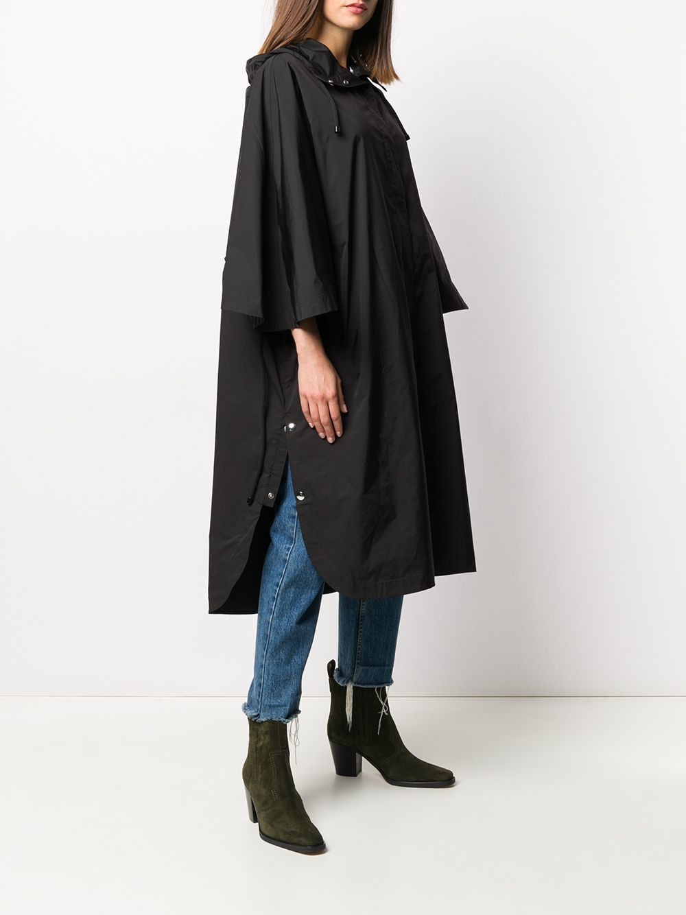 фото Yves salomon hooded rain coat