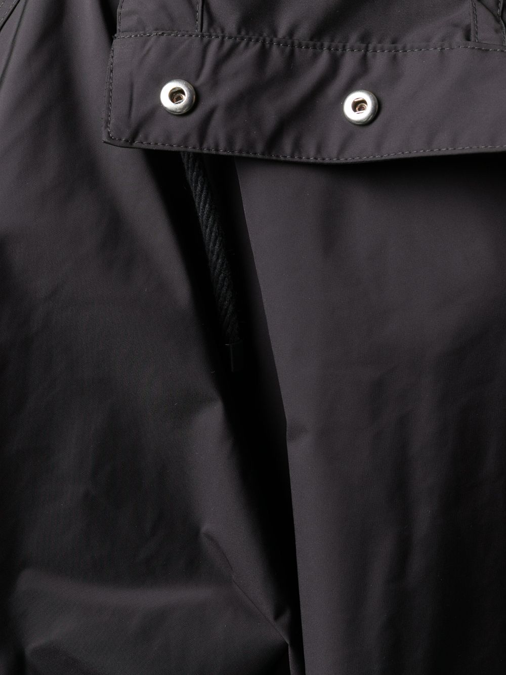 фото Yves salomon hooded rain coat