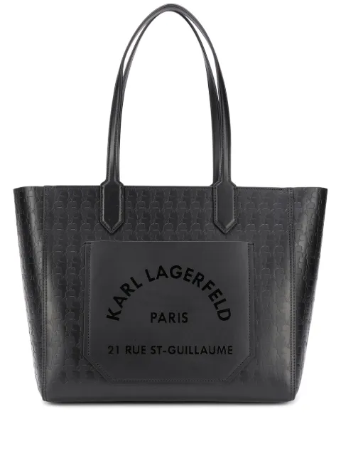 karl lagerfeld journey tote bag