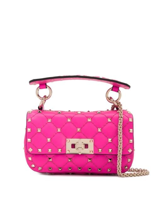 pink rockstud valentino bag