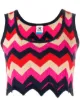 Image 1 of M Missoni zigzag knit top