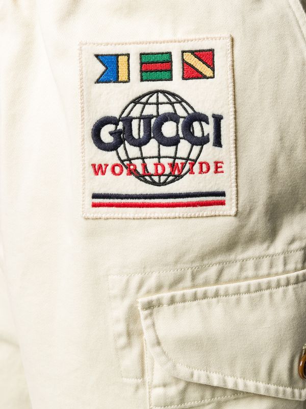 Gucci Gucci Worldwide cargo shorts for 