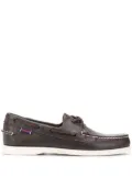 Sebago lace-detail boat shoes - Brown