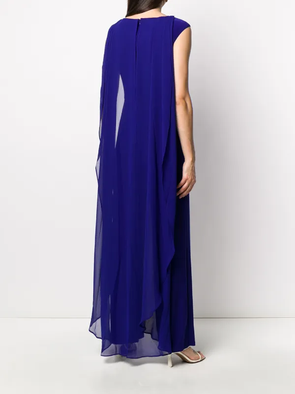 ralph lauren cape overlay jumpsuit