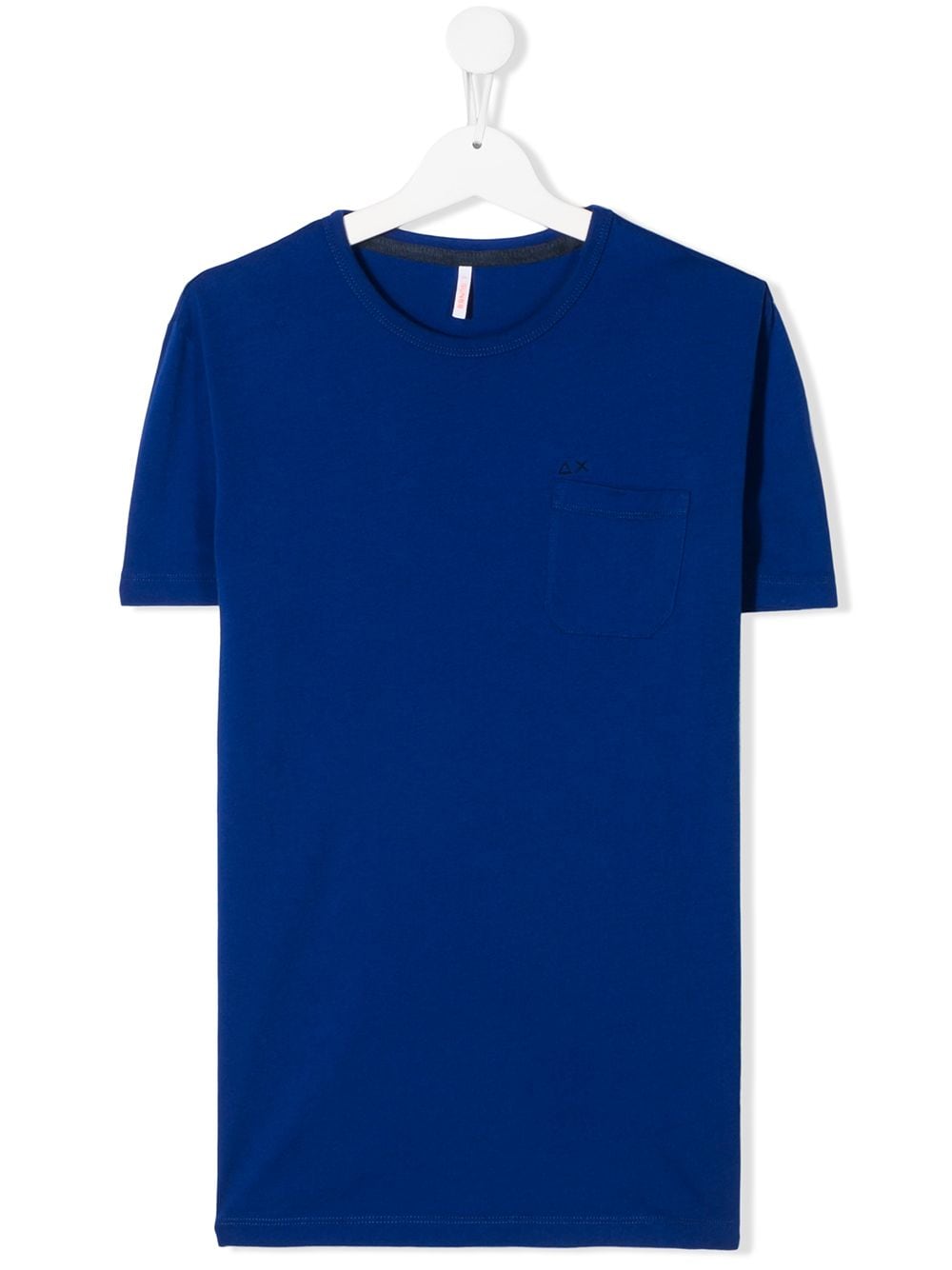 Sun 68 Kids' Logo T-shirt In Blue