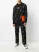 Image 2 of Soulland Tag embroidered shirt
