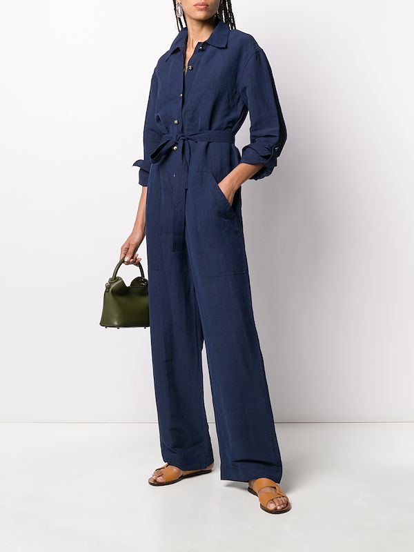 wide leg boiler suit