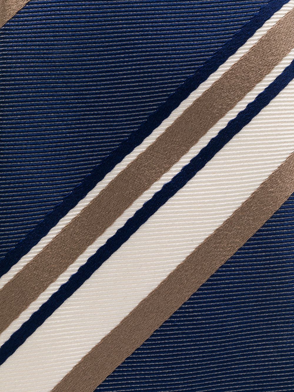 фото Borrelli striped pattern pointed tie