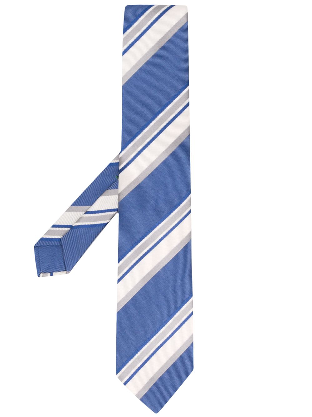 фото Borrelli striped pattern tie