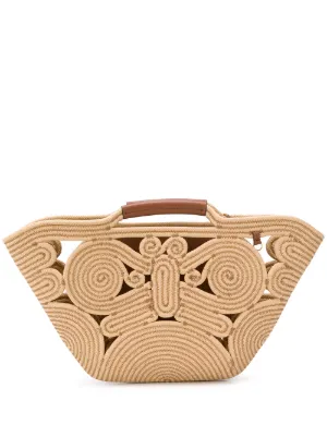 Anya Hindmarch حقيبة عملية بفتحة علوية