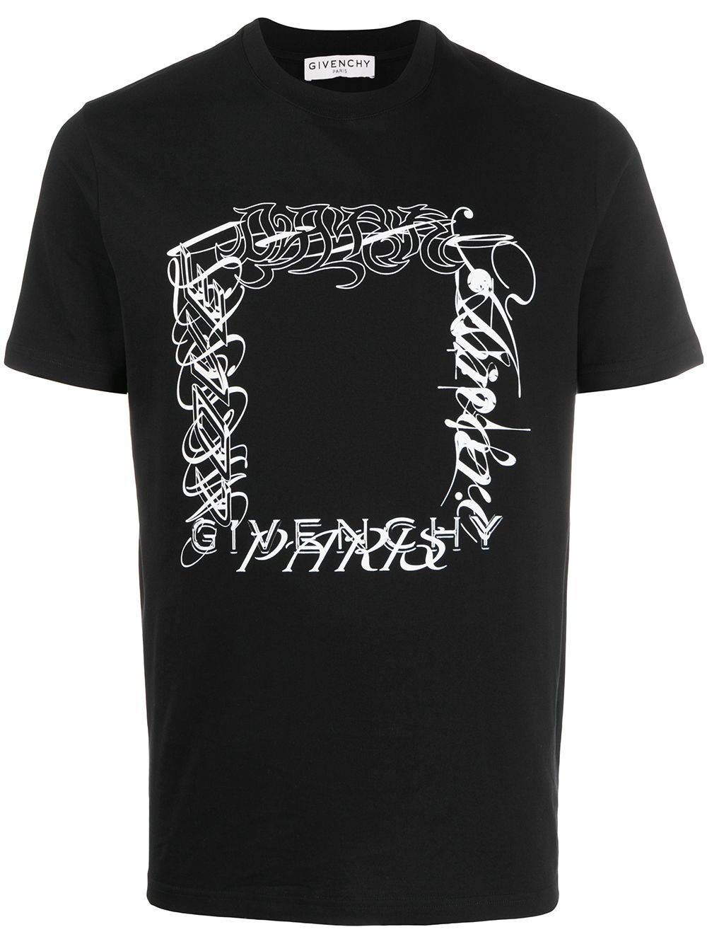 Givenchy T-shirt Mit Logo-print In Black