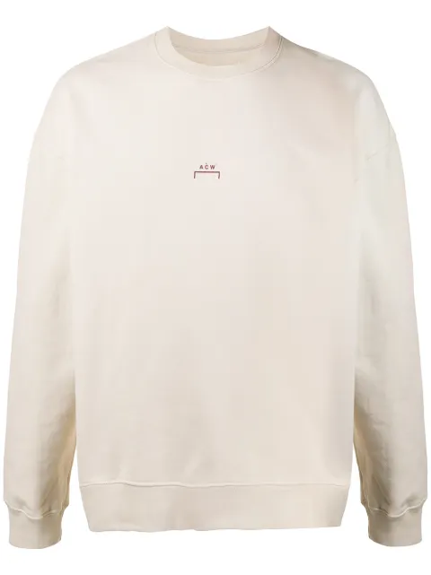 A-COLD-WALL* crew neck logo printed sweatshirt