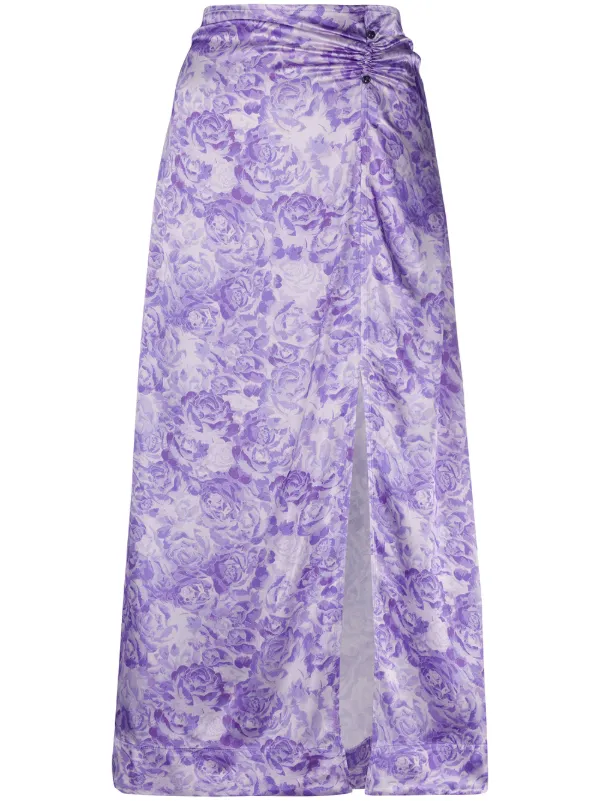 lilac slip skirt