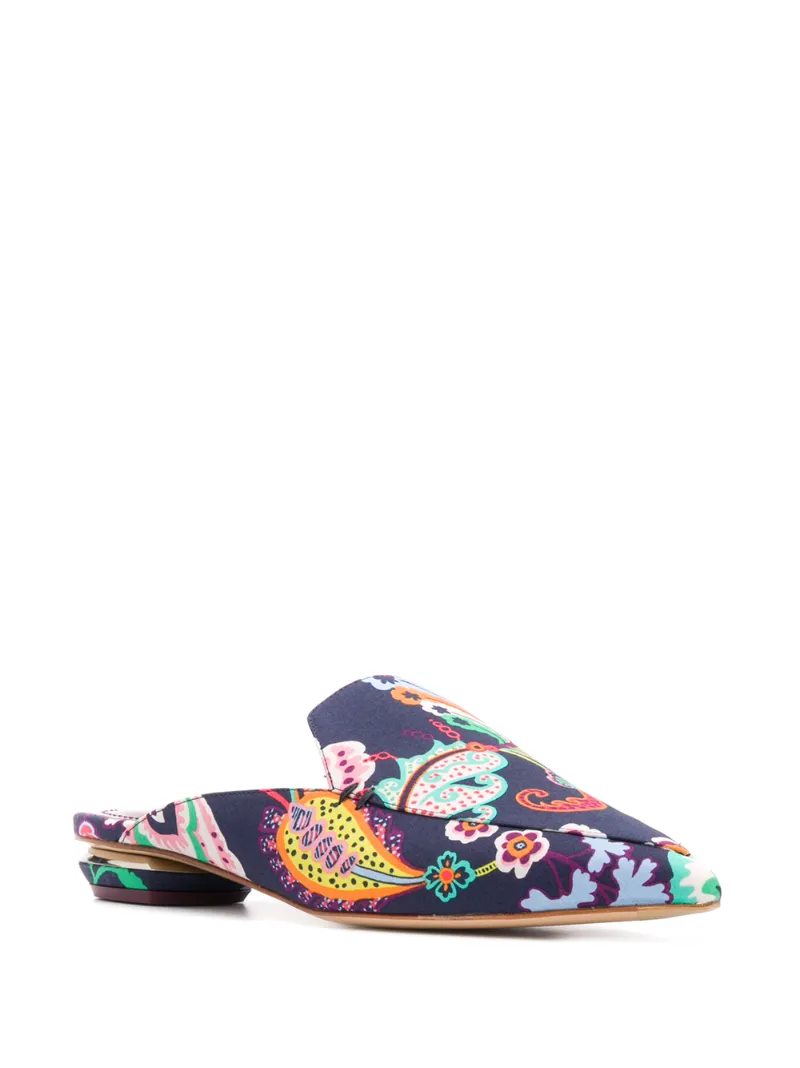 NICHOLAS KIRKWOOD BEYA SYMPHONY FLAT MULES