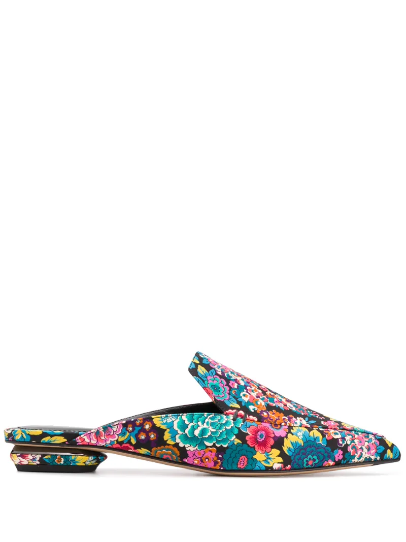 NICHOLAS KIRKWOOD BEYA ELYSIAN DAY FLAT MULES
